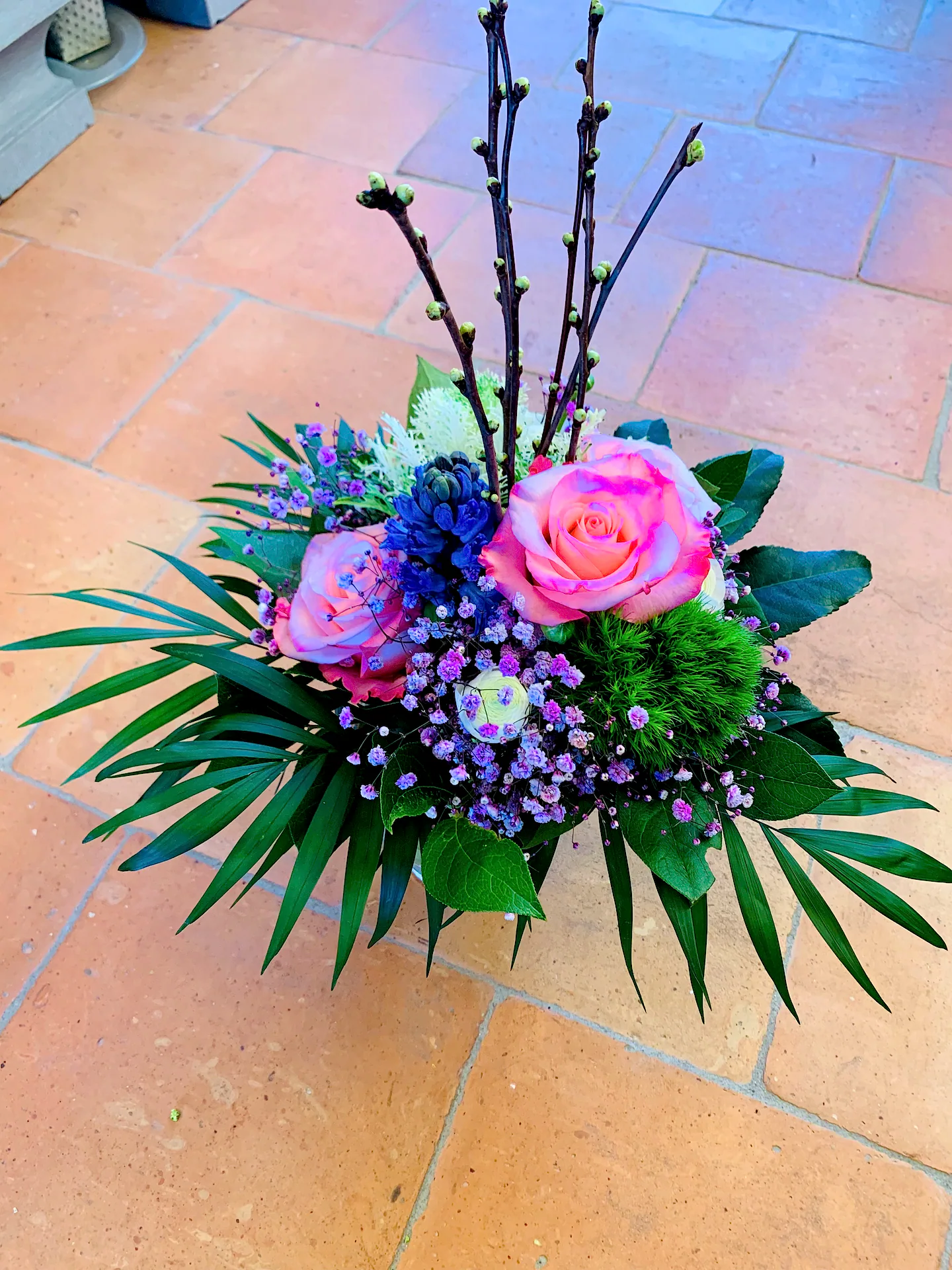 Handgebundener Strauss von Blumen am Lindenweg (Bild 3)